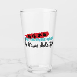 4 Paws Adrift Pint Glas