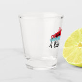4 Paws Adrift Shotglas Schnapsglas (Links)