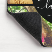 4 Personalisiert Daddy, Collage Custom Text Mousepad (Ecke)