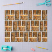 4 Personalisierte Fotocollage Seidenpapier (Basteln)