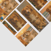 4 Personalisierte Fotocollage Seidenpapier (Detail)