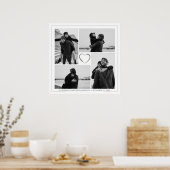 4 Personalisierte Hochzeitsszenario Poster (Küche)