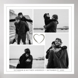 4 Personalisierte Hochzeitsszenario Poster