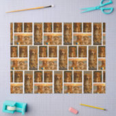 4 Personalized Photo Collage Seidenpapier (Basteln)