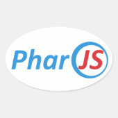 4 PharoJS Glossy Stickers (Vorderseite)