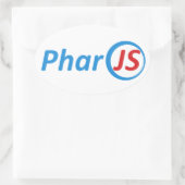 4 PharoJS Glossy Stickers (Tasche)