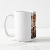 4 Photo Collage Dog Lover Pet Kaffeetasse (Links)