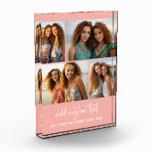 4 Pic Collage - einfache, minimale Druckfehler und Fotoblock (Links)