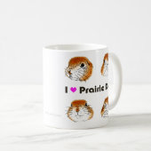 4 Präriehunde Kaffeetasse (VorderseiteRechts)