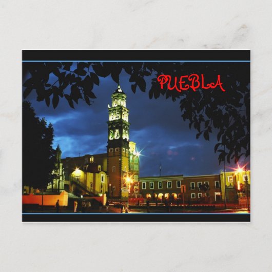 4, PUEBLA POSTKARTE (Vorderseite)