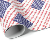 4-Rad-Flag-endgültig Geschenkpapier (Rolleneckpunkt)