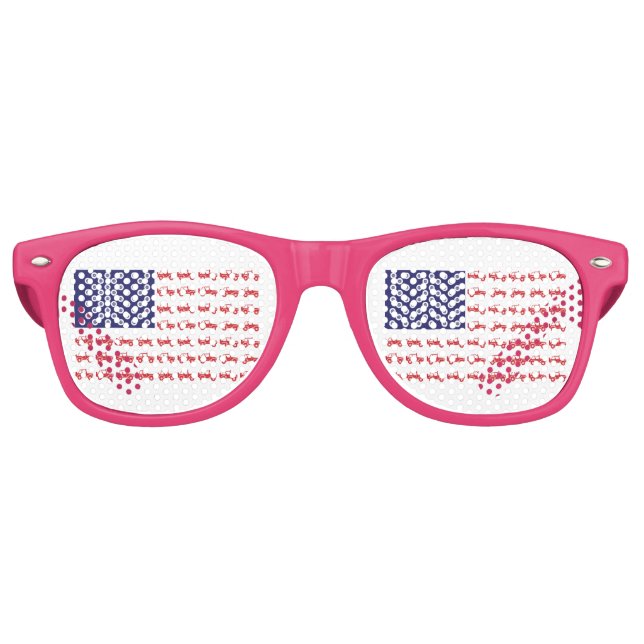 4-Rad-Flag-endgültig Sonnenbrille (Vorderseite)