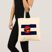 4-Rad-in-CO-Flagge-2 Tragetasche (Vorderseite (Produkt))