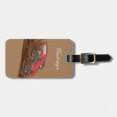 4-Rad-Schlammkahn Thunder_Cove Gepäckanhänger (Vorderseite horizontal)