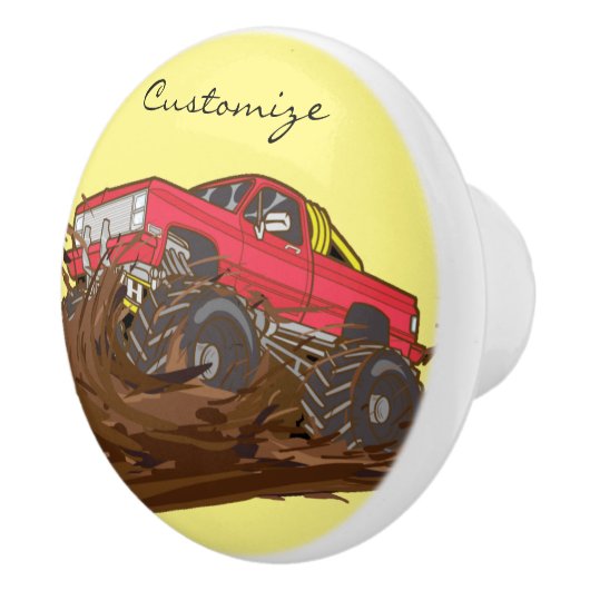 4-Rad-Schlammkahn Thunder_Cove Keramikknauf (Rechts)