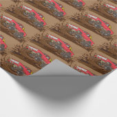 4-Rad-Schlammstapler Thunder_Cove Geschenkpapier (Ecke)