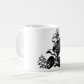 4 Rad-Viererkabel-Laufen Kaffeetasse (Vorderseite Links)