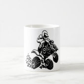 4 Rad-Viererkabel-Laufen Kaffeetasse (Mittel)