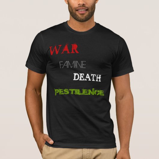 4 Reiter T-Shirt (Vorderseite)