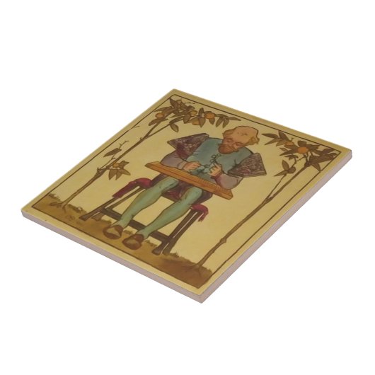 #4 Repro Copeland Medieval Minstrels Music Theme Fliese (Seite)