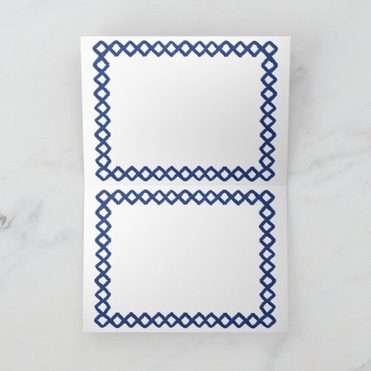 4 rote Kerzen Kunst - Karte (Innenseite)