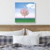 4 Saison 4 Panels SPRING Art Leinwand Druck (Insitu (Schlafzimmer))