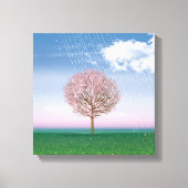 4 Saison 4 Panels SPRING Art Leinwand Druck (Vorderseite)