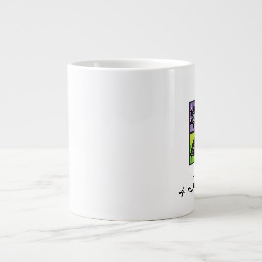 4 Saison Jumbo-Tasse (Vorderseite)