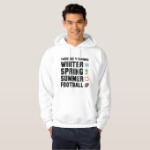 4 Saisons Fußball Hoodie (Vorne ganz)