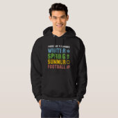 4 Saisons Fußball Hoodie (Vorne ganz)