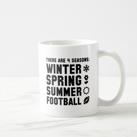 4 Saisons Fußball Kaffeetasse (Rechts)