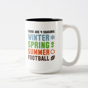 4 Saisons Fußball Zweifarbige Tasse