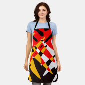 4. Schürze der Personalisierten Schürze der Stamme (Getragen)