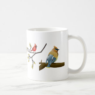 4 Singvögel 2 Tasse