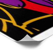 4 Sportplakat Poster (Ecke)