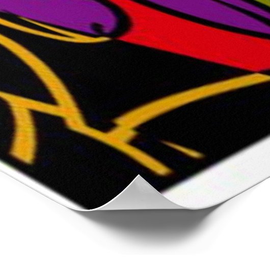 4 Sportplakat Poster (Ecke)