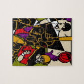 4 Sportpuzzle mit Geschenkboxen Puzzle (Horizontal)