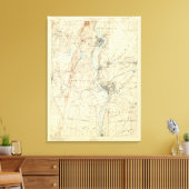 4 Springfield-Blatt Leinwanddruck (Insitu (Wohnzimmer))