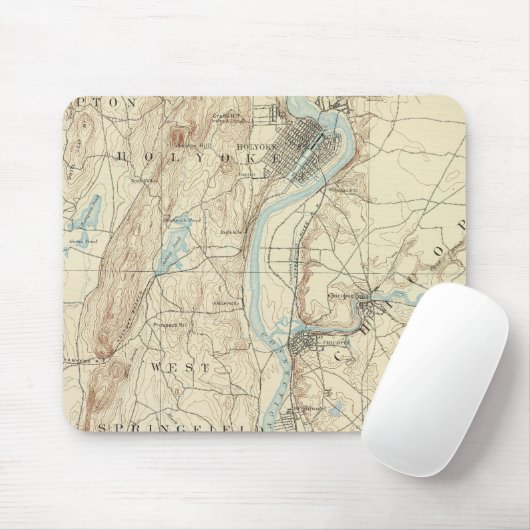 4 Springfield-Blatt Mousepad (Mit Mouse)