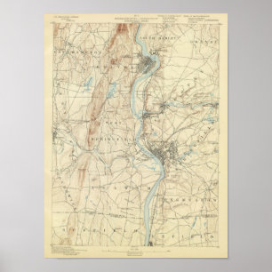 4 Springfield Blatt Poster