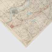 4 Springfield Blatt Seidenpapier (Ausschnitt)