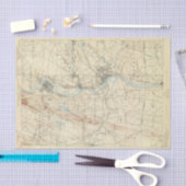 4 Springfield Blatt Seidenpapier (Handwerk)