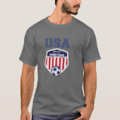 4 Stars USA Champions Flag Football Team Play Game T-Shirt (Vorderseite)