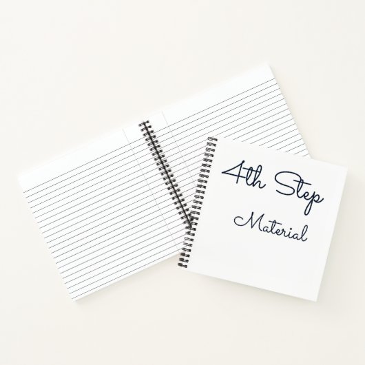 4. Step-Notebook Notizblock (Innenseite)