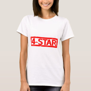 4-Sterne-Briefmarke T-Shirt