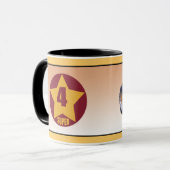 4 STERNE SUPER TASSE (Vorderseite Links)