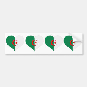4 Sticker Autocarosserie Algerien algeria Autoaufkleber