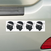 4 Sticker Autocarosserie corsica Korsika Autoaufkleber (Auf Auto)