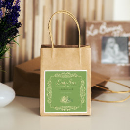 4 Stk Vintager Kräutertee Aufkleber