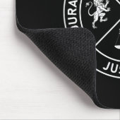 4 Stoische Tugenden Weisheit, Beherrschung der Ger Mousepad (Ecke)